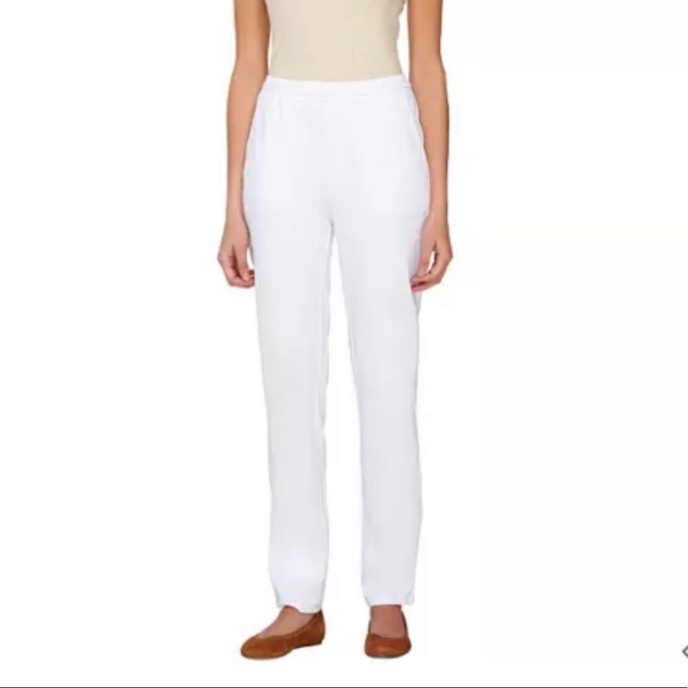 Linea Leisure Louis Dell'Olio Knit Pull-On Pants